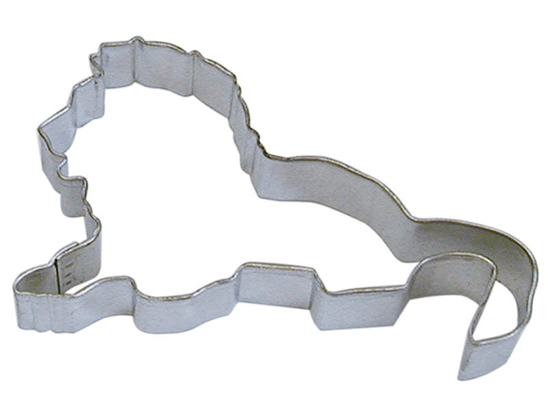 LION Cookie Cutter Metal 4.5 Inches - Stencil Fondant Zoo Animal Craft Supply