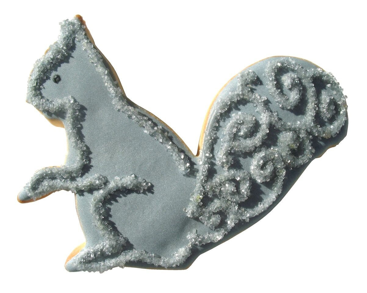 SQUIRREL Cookie Cutter Metal 3.75 Inches - Stencil Fondant Tree Nuts Craft Supply