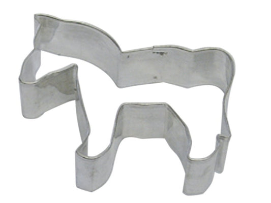 HORSE Cookie Cutter Metal 4 Inches - Stencil Fondant Horses Barn Farm Riding