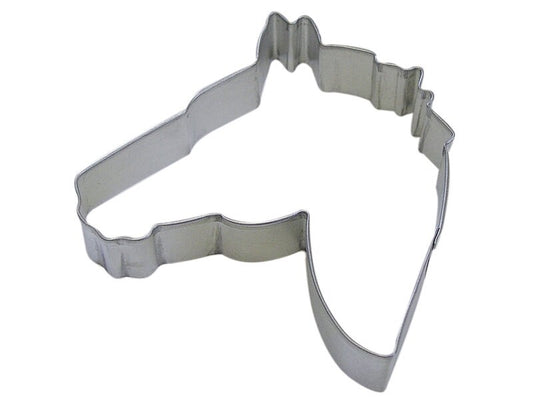 HORSE HEAD Cookie Cutter Metal 4.5 Inches - Stencil Fondant Horses Barn Farm Riding Craft Supply