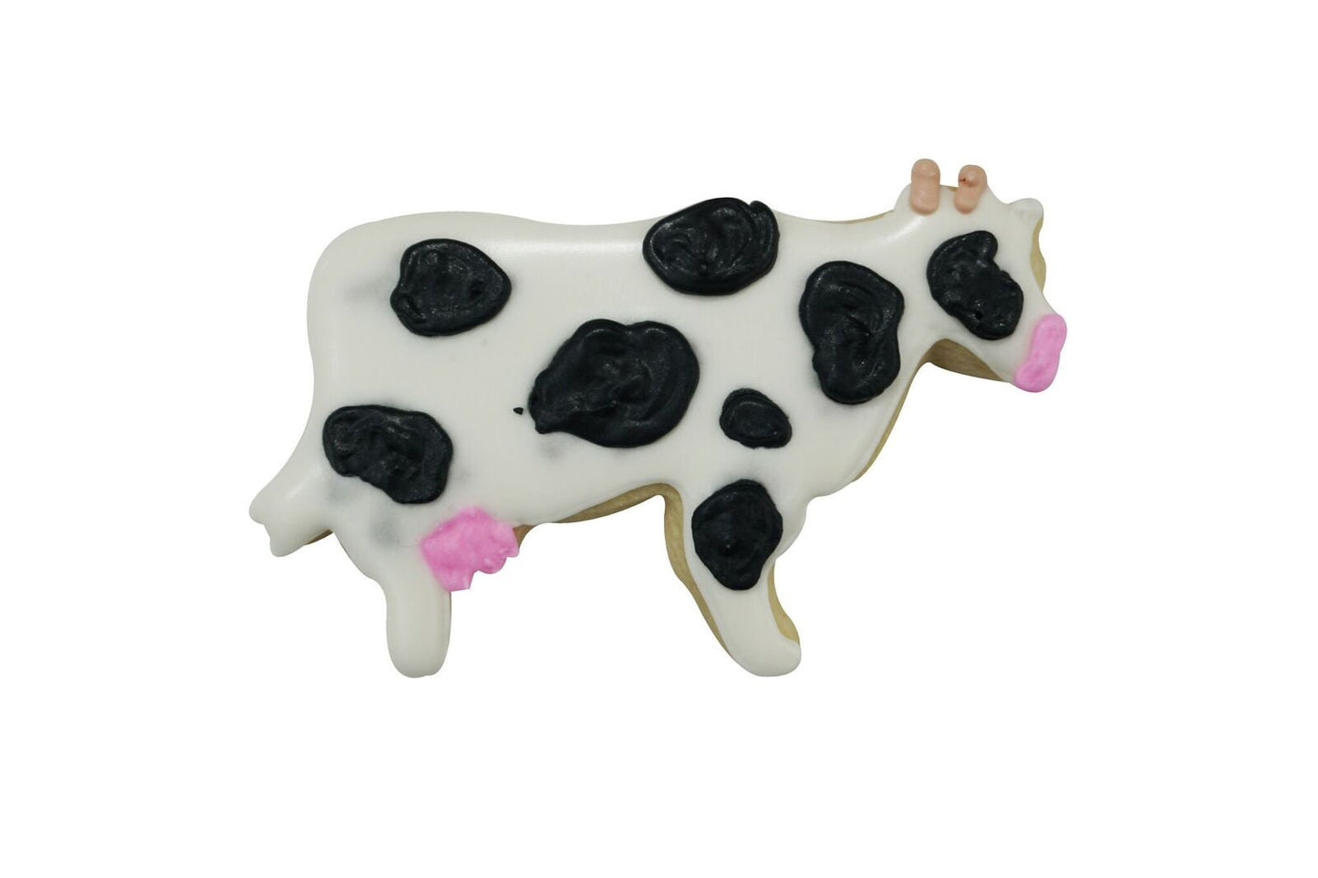 COW Cookie Cutter Metal 3.75 Inches - Stencil Fondant Farm Animal Milk Dairy
