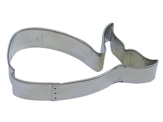 WHALE Cookie Cutter Metal 4 Inches - Stencil Fondant