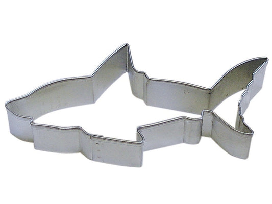 SHARK Cookie Cutter Metal 4.5 Inches - Stencil Fondant