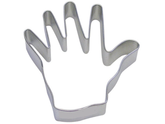 LEFT HAND Cookie Cutter Metal 4 Inches - Stencil Fondant Craft Supply
