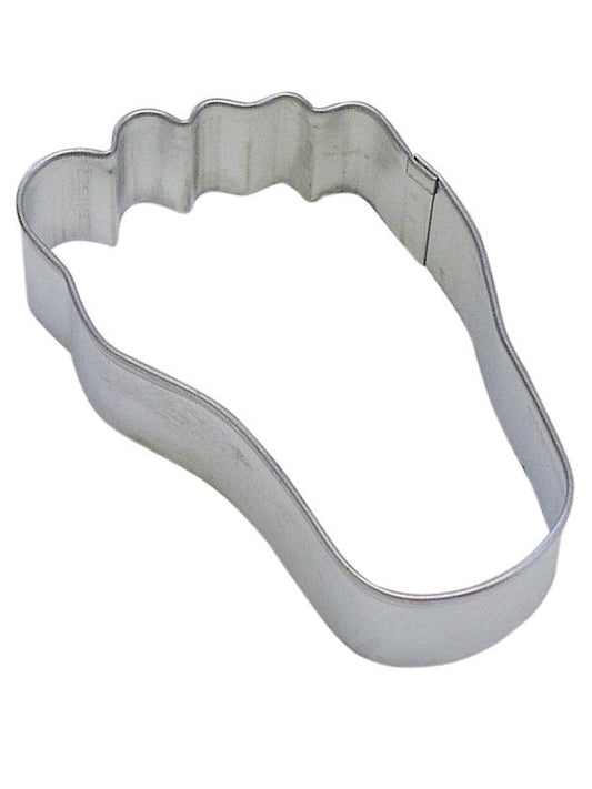 FOOT Cookie Cutter Metal 3.5 Inches - Stencil Fondant