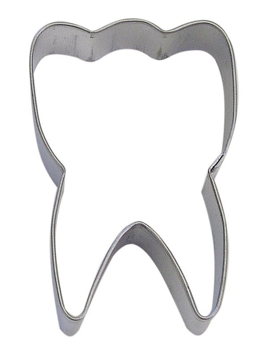 TOOTH Cookie Cutter Metal 2.5 Inches - Stencil Fondant Craft Supply
