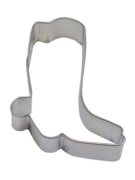 COWBOY BOOT Cookie Cutter Metal 3.75 Inches - Stencil Fondant Craft Supply
