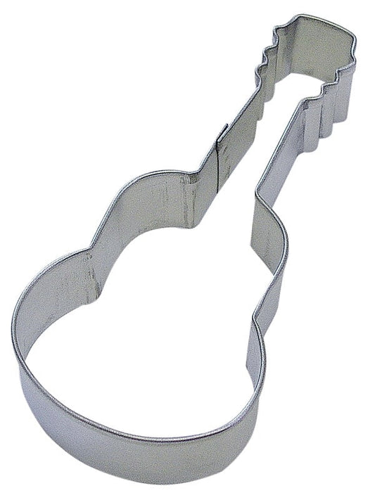 GUITAR Cookie Cutter Metal 4.5 Inches - Stencil Fondant Craft Supply