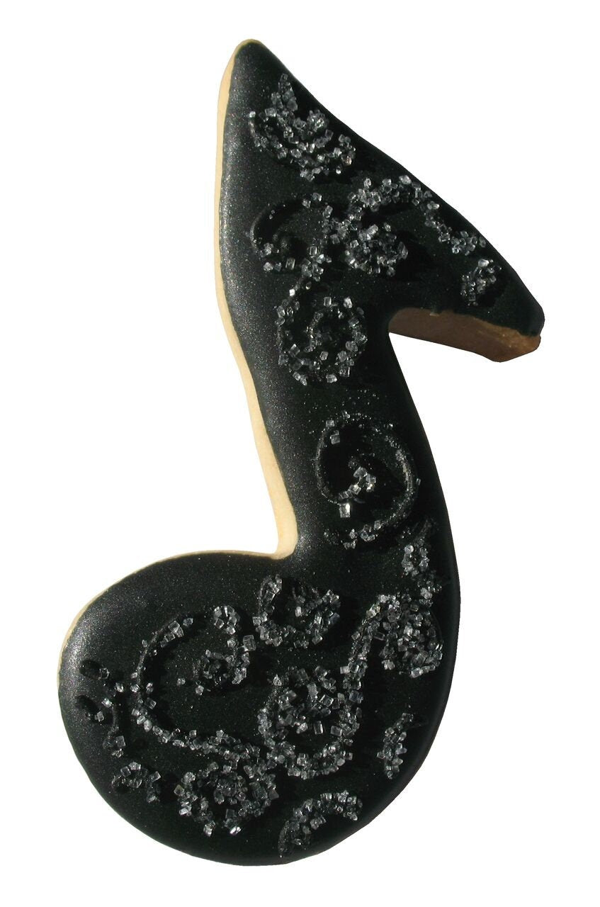 MUSIC NOTE Cookie Cutter Metal 3.5 Inches - Stencil Fondant Craft Supply