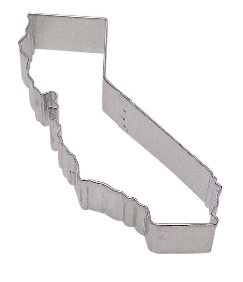 CALIFORNIA Cookie Cutter State Metal 5 Inches - Stencil Fondant