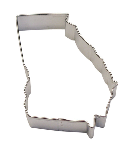 GEORGIA Cookie Cutter State Metal 3.5 Inches - Stencil Fondant
