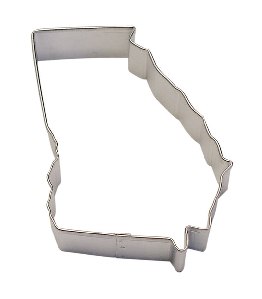 GEORGIA Cookie Cutter State Metal 3.5 Inches - Stencil Fondant Craft Supply