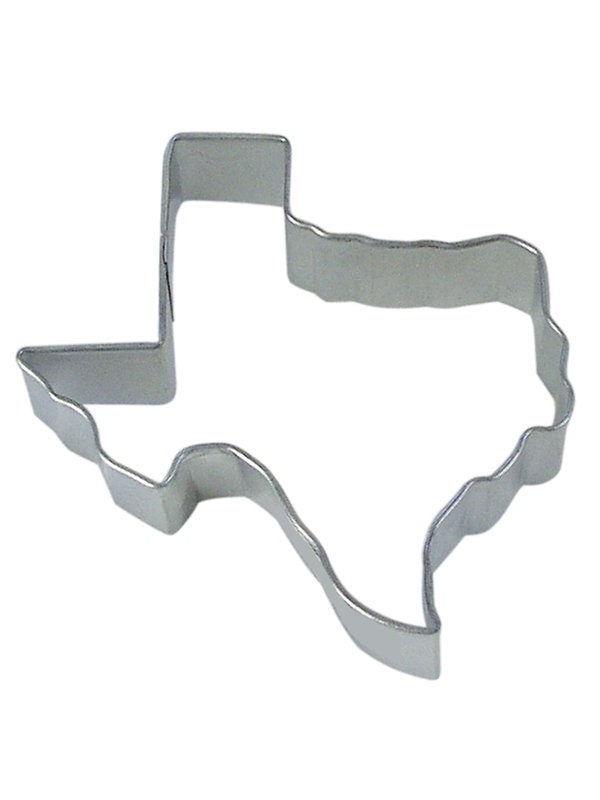 TEXAS Cookie Cutter State Metal 3.5 Inches - Stencil Fondant Craft Supply