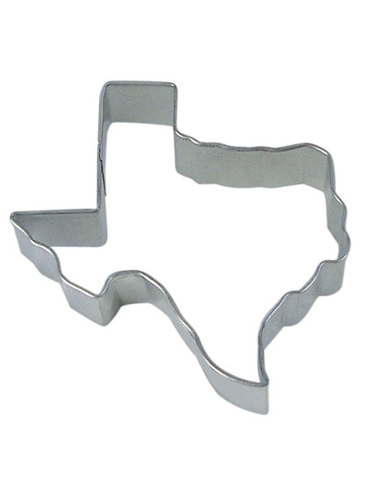 TEXAS Cookie Cutter State Metal 3.5 Inches - Stencil Fondant Craft Supply