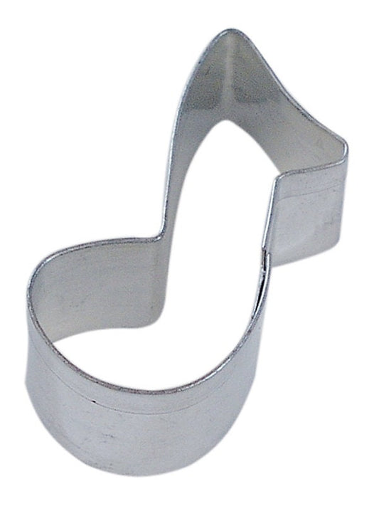 MINI MUSIC NOTE Cookie Cutter Metal 1.75 Inches - Stencil Fondant