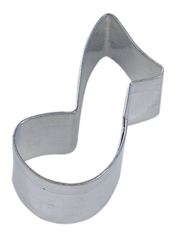 MINI MUSIC NOTE Cookie Cutter Metal 1.75 Inches - Stencil Fondant Craft Supply