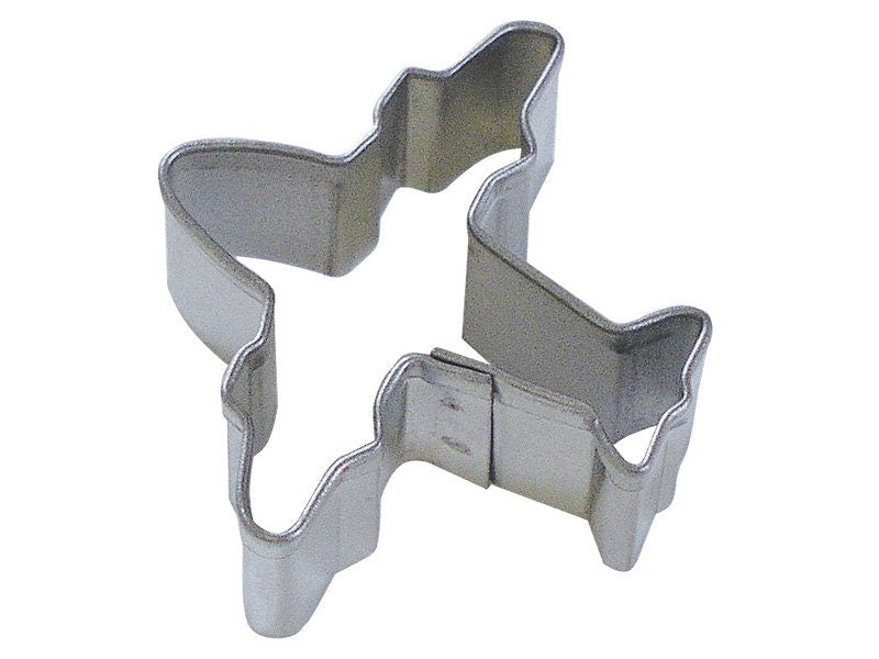 MINI AIRPLANE Cookie Cutter Metal 1.75 Inches - Stencil Fondant Craft Supply