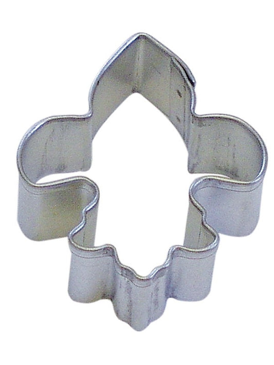 FLEUR DE LIS Mini Cookie Cutter Metal 1.5 Inches - Stencil Fondant