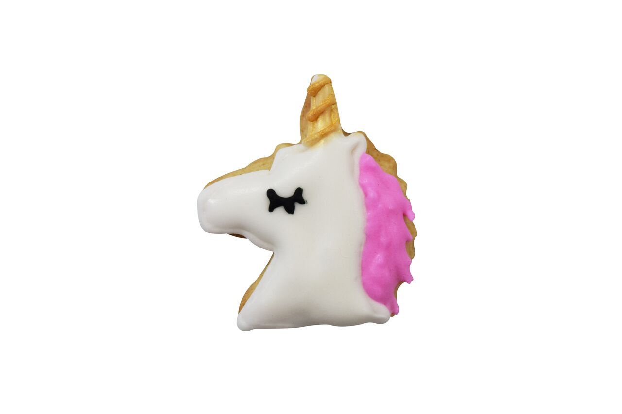 MINI UNICORN HEAD Cookie Cutter Metal 1.75 Inches - Stencil Fondant Craft Supply