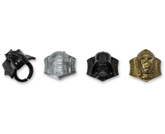12 STAR WARS Cupcake Rings Cake Toppers for Birthday Party Decoration