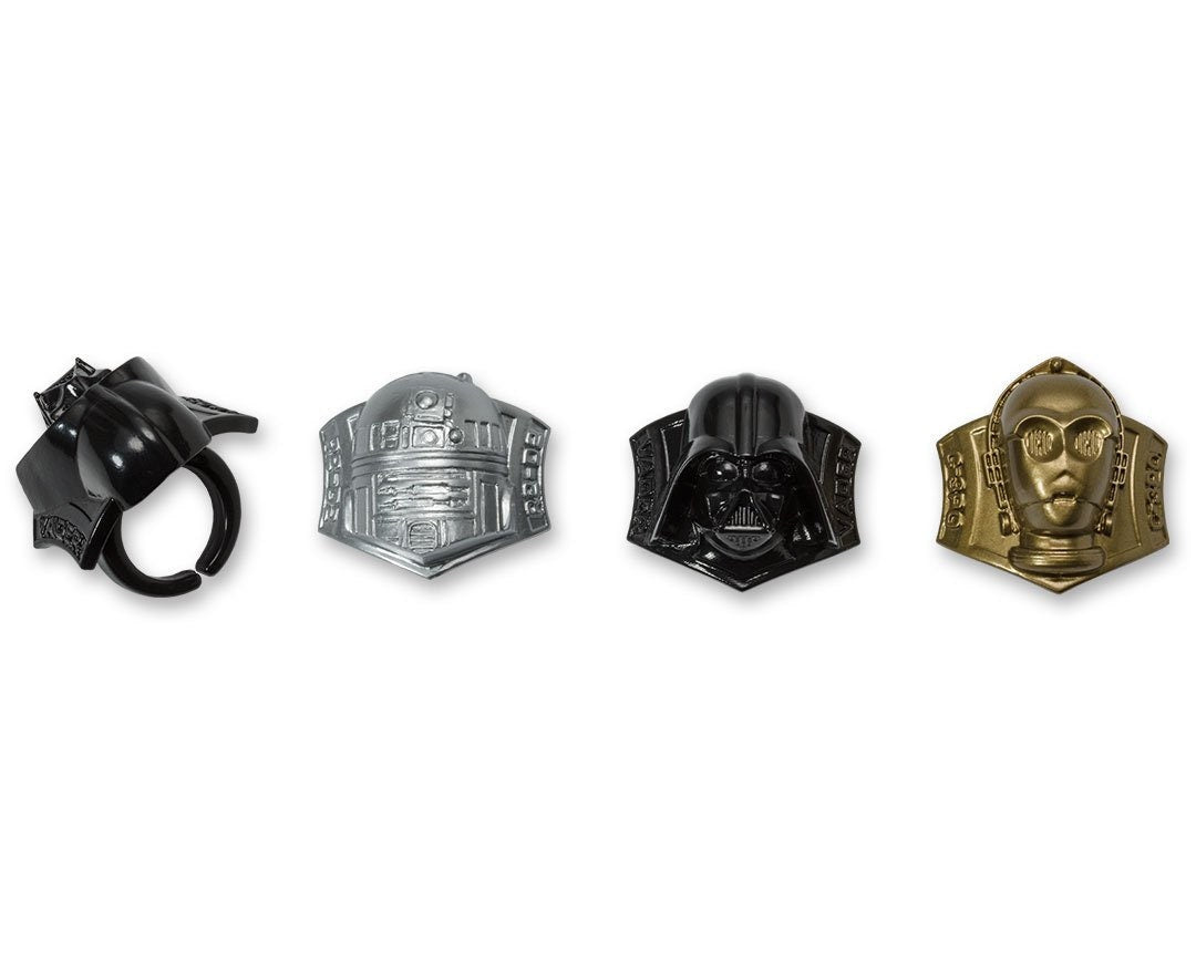 12 STAR WARS Cupcake Rings Cake Toppers for Birthday Party Decoration Craft Supply
