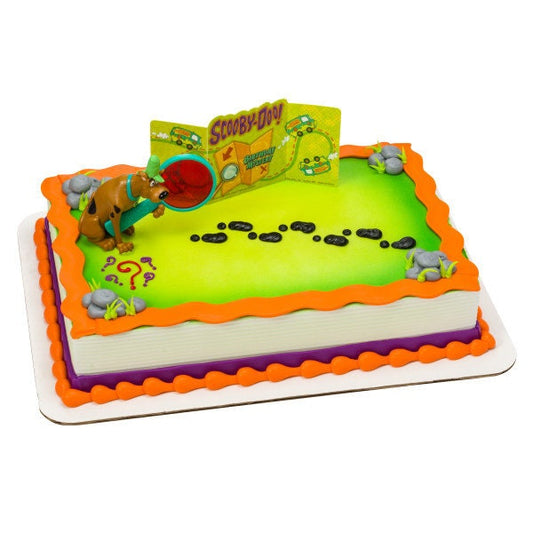 SCOOBY-DOO! Cake Topper Mystery Revealed Cake Decoration Decoset Birthday Craft Supply