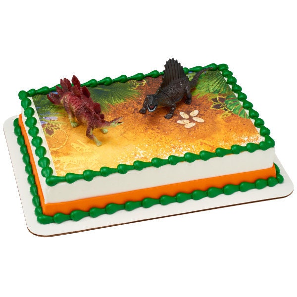 DINOSAUR PALS Cake Topper T-Rex Cake Decoration Decoset