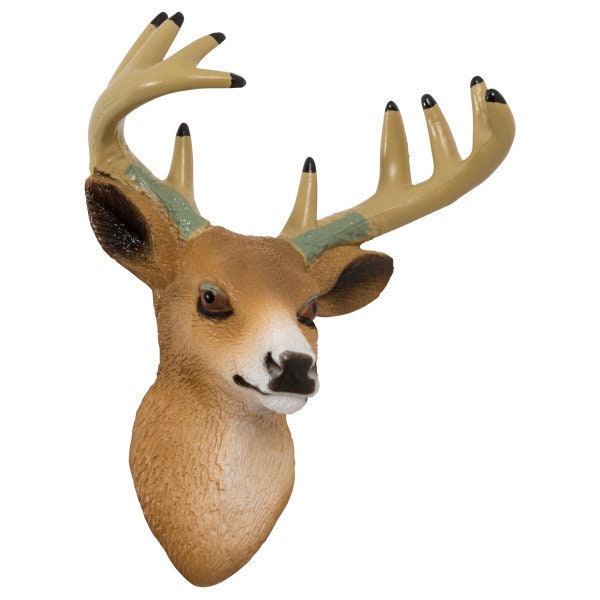 DEER HEAD MAGNET Cake Topper Hunting Fishing Lodge Outdoors Cake Decoration Birthday Decoset Craft Supply