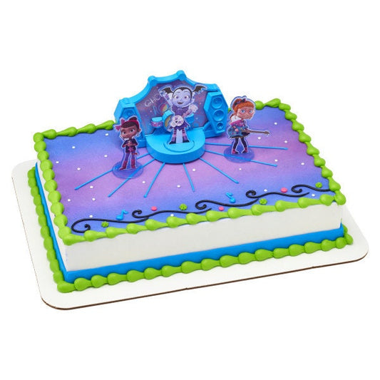 VAMPIRINA Cake Topper Find Your Own Beat Poppy Bridget Stage Birthday Cake Decoration Decoset