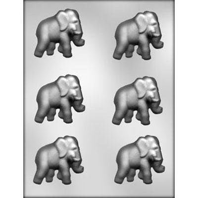 ELEPHANT Chocolate Candy Mold -- Jungle Zoo Safari Soap Craft Supply