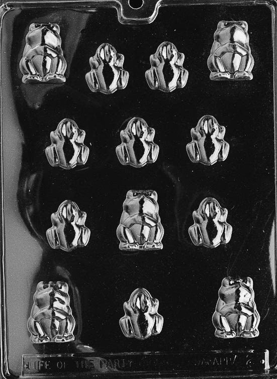 ANIMALS & FROGS Chocolate Candy Mold