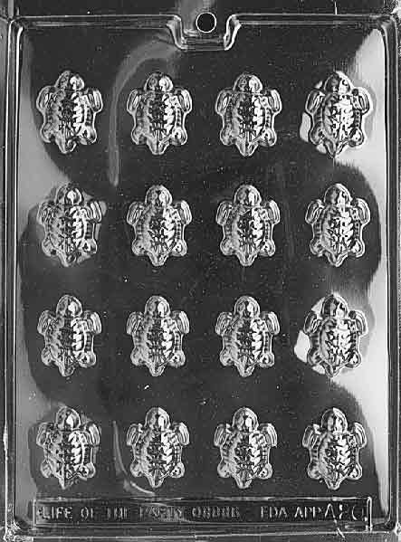 TINY TURTLES Animal Chocolate Candy Mold Craft Supply