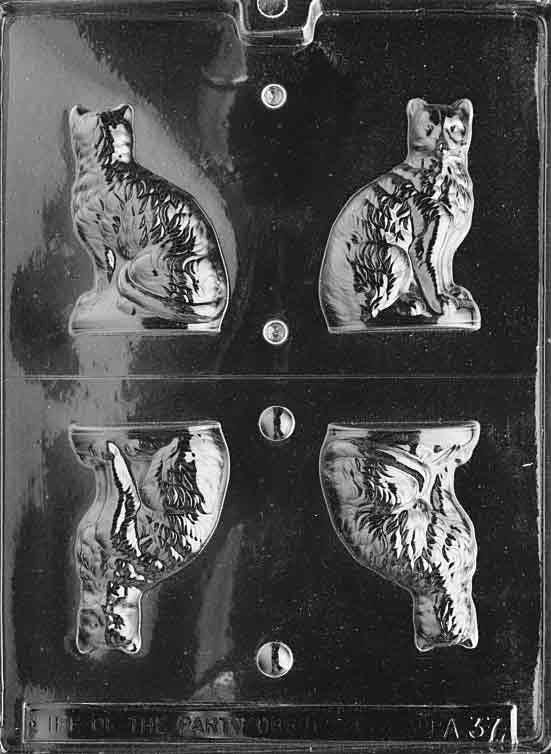3D CAT Chocolate Candy Mold Craft Supply