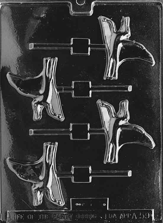 PTERODACTYL LOLLY Dinosaur Sucker Chocolate Candy Mold