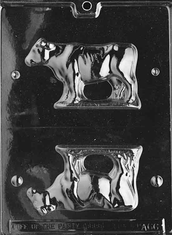 COW Farm Animals Chocolate Candy Mold Craft Supply
