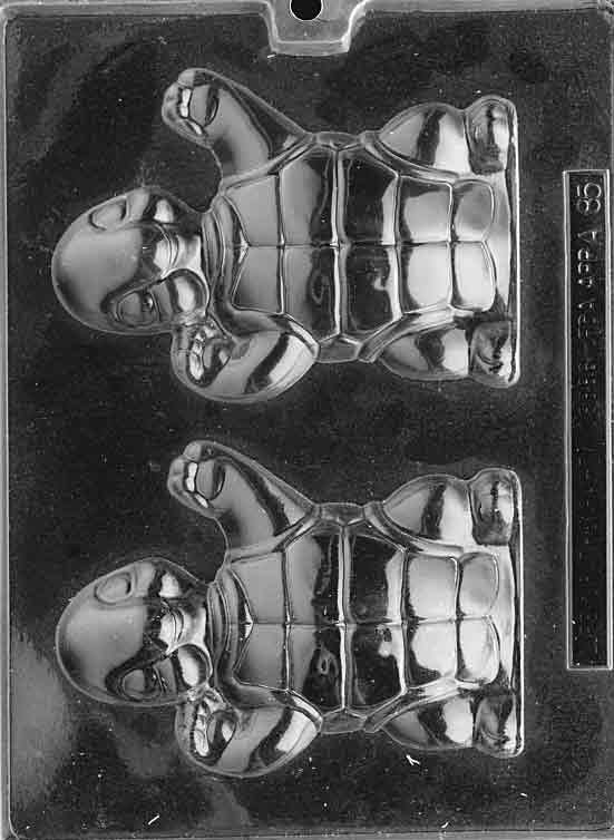 HAPPY TURTLE Chocolate Candy Mold