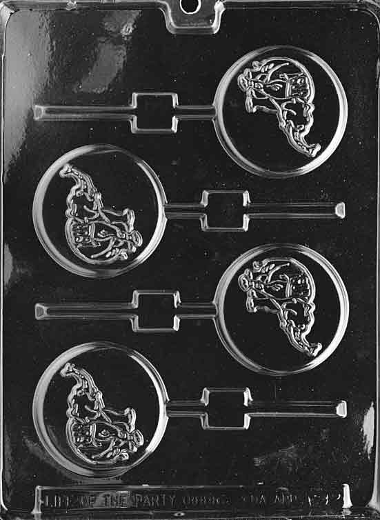 ELEPHANT GOP REPUBLICAN Party Animal Lolly Sucker Chocolate Candy Mold Craft Supply