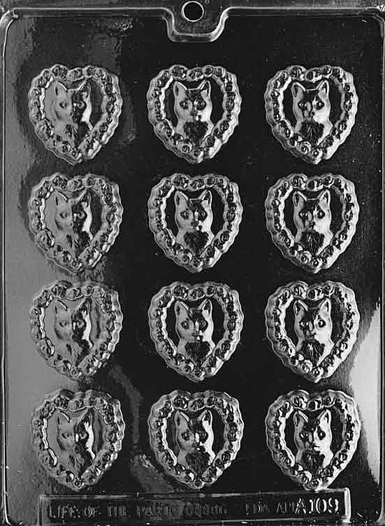 LOVE MY CAT Chocolate Candy Mold Craft Supply