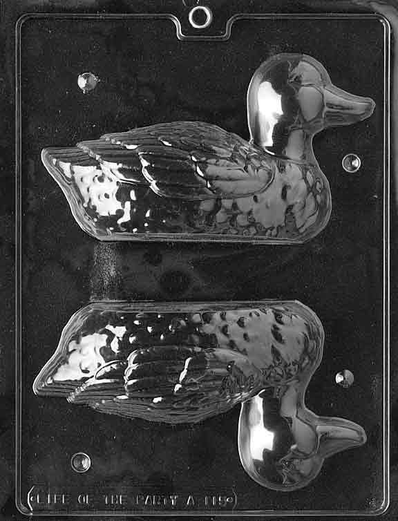 3D DUCK Animal Sucker Chocolate Candy Mold Craft Supply