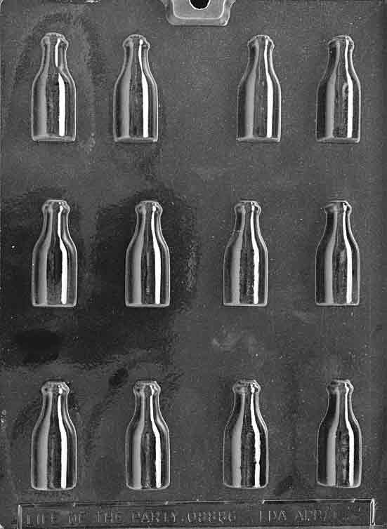 SMALL LIQUOR BOTTLES Chocolate Candy Mold Craft Supply