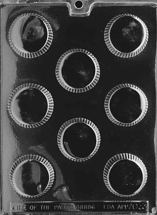 LARGE PEANUT BUTTER Cup Chocolate Candy Mold