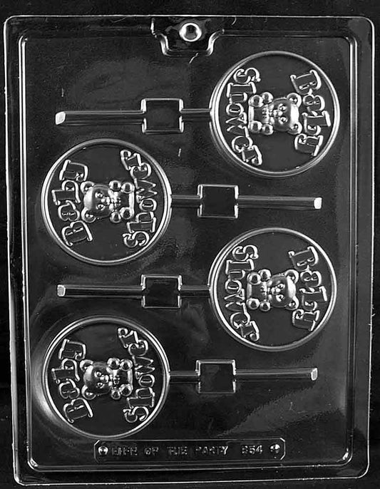 BABY SHOWER LOLLY Sucker Chocolate Candy Mold