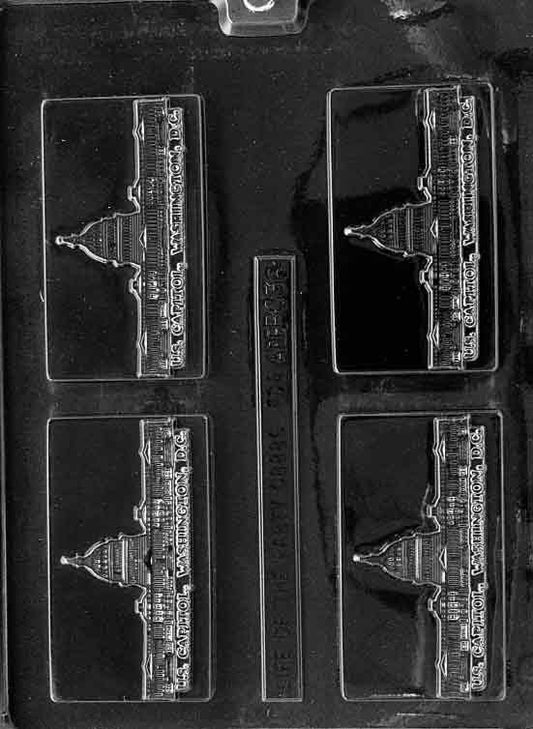 WASHINGTON D.C. Business Card Chocolate Candy Mold Craft Supply