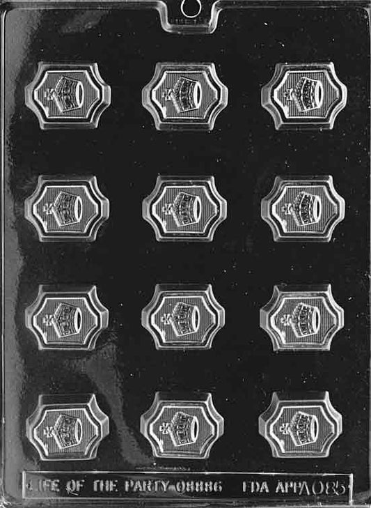 CROWN MINT Chocolate Candy Mold Craft Supply
