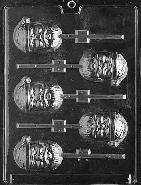 SANTA POP LOLLY Christmas Sucker Chocolate Candy Mold
