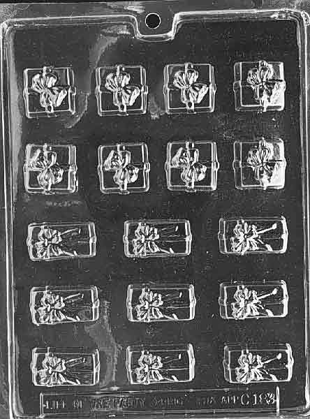 ASSORTED CHRISTMAS PRESENTS Bite Size Christmas Chocolate Candy Mold Craft Supply
