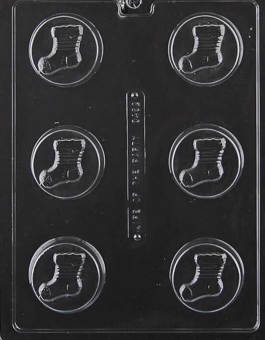 CHRISTMAS STOCKING COOKIE Christmas Chocolate Candy Mold