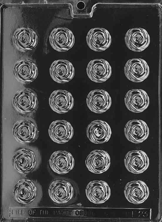 BITE SIZE ROSES Chocolate Candy Mold Craft Supply