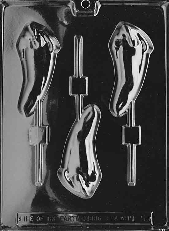HOT PEPPER LOLLY Sucker Chocolate Candy Mold