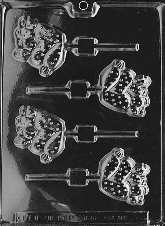 CACTUS LOLLY Sucker Chocolate Candy Mold